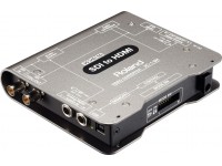 Roland VC-1-SH <b>Conversor Video SDI HDMI</b> - Conversão SDI para HDMI, Conversão de imagem sem perdas, 3G (Level A&B) / HD / SD SDI, Suporte a HDCP, Canal selecionável para inserção/supressão de áudio, 