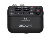 Zoom F2  - Gravador de áudio leve e compacto, Gravação 32-bit float, Grava arquivos de 44,1 kHz / 32 bits ou float de 48 kHz / 32 bits, Função Rec Hold para evitar operação acidental dos botões, Ligação 3,5mm...