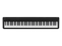 Kawai  ES-120 B Piano Digital Portátil para Iniciantes - 88 teclas pesadas com ação de martelo, Responsive Hammer Compact - RHC, 25 sons, 100 ritmos de bateria, 4 registros de memória, 192-Vozes polifônicas, Modo duplo, 