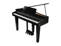 Piano Cauda Digital Roland GP-3 PE PRETO POLIDO com Bluetooth