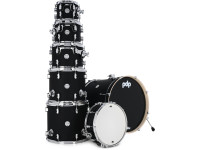 PDP CONCEPT Maple CM7 SATIN BLACK Kit Bateria 7-pcs PDCM2217BK