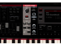 Roland V-STAGE 88 secção Piano Acústico