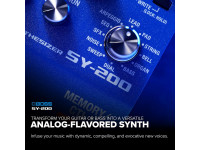 <b>BOSS SY-200 Pedal Sintetizador Polifónico para Guitarra e Baixo</b>