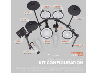 <b>Roland TD-07DMK TURBO GT E-DRUM KIT 143 Sons 25 Drum Kits Bluetooth Mesh-head BEST-SELLER</b>