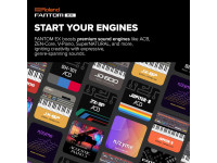 <b>Roland FANTOM 8 EX EXPANDED Sintetizador Visor Táctil a Cores ZEN-Core Teclas Madeira PHA-50</b>