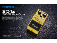 <b>BOSS SD-1W Pedal SUPER OverDrive Distorção Edição Especial Waza Craft</b>