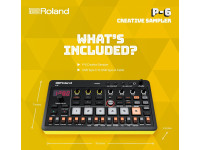 <b>Roland P-6 Creative Sampler Portátil 64-Patterns 20-Multi-FX microfone interno AIRA COMPACT</b>