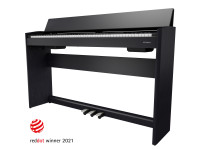 <b>Roland F701 CB Piano Eletrónico preto USB Bluetooth 88 teclas app Roland Piano</b>