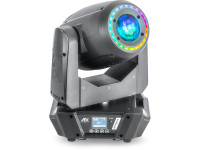 Afx Light  Moving Head 240W Beam/Anel DMX C/ Mala