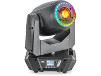 Afx Light  Moving Head 240W Beam/Anel DMX C/ Mala