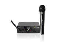 AKG  WMS 40 Mini Vocal ISM2 - Sistema sem fio UHF com transmissor portátil dinâmico, Receptor de não diversidade com saída de jack balanceada ajustável, Banda de frequência ISM 2: 864.375 MHz - livre de registo e taxas em toda ...