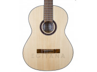 APC 1F  - Guitarra Flamenca APC 1F, Tampo: Spruce Maciço, Aros e Fundo: Maple, Braço: Mogno, Escala: African Blackwood, Acabamento: Alto Brilho, 