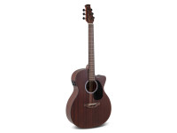 Applause   Wood Classics AEO96-M Orchestra Model Electro - Madeira natural escura, Tampo: Mogno, Braço em cauda de andorinha, Fundo e ilhargas: mogno, Braço: mogno, Escala e ponte: Ovangkol, 