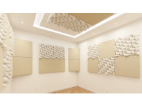 Tratamento Acústico/Packs Completos para Tratamento Acústico Profissional ATP Pack 1.1 Bege e Branco 