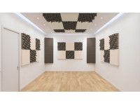 Tratamento Acústico/Packs Completos para Tratamento Acústico Profissional ATP Pack 2.2 Preto e Branco 