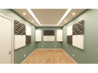 Tratamento Acústico/Packs Completos para Tratamento Acústico Profissional ATP Pack Preliminary Branco e Preto 