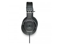 Audio Technica ATH-M20X B-Stock  - Projeto e construção avançados, Transdutores de 40mm com ímãs de terras raras, Otimizado para fornecer excelente resposta de graves, Design circumaural que envolve completamente o ouvido, Excelente...