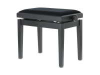 Banco de Piano Deluxe GEWA 130000 – Preto Mate