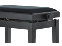 Banco de Piano Deluxe GEWA 130000 – Preto Mate