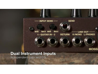 <b>BOSS AD-10 Pré-Amplificador para Guitarras Acústicas e Electro-acústicas com efeitos</b>