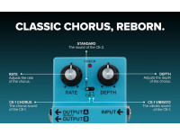 <b>BOSS CE-2W Pedal CHORUS Edição Especial WAZA CRAFT</b>