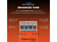 <b>BOSS DS-1X Pedal Distorção para Guitarra Eléctrica Edição Especial Premium Tone</b>