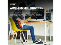 <b>BOSS EV-1-WL Pedal Expressão Wireless Bluetooth Universal BOSS KATANA Gen 3, WAZA AIR, KATANA AIR EX</b>
