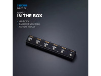 <b>BOSS GA-FC EX Pedaleira Controlo para Amplificadores Combos BOSS</b>