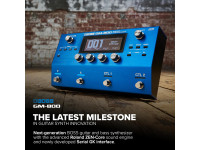 <b>BOSS GM-800 GUITAR/BASS Pedaleira Sintetizador 1.200 Sons 70 Ritmos ZEN-Core</b>