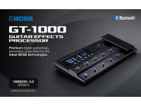 <b>BOSS GT-1000 Pedaleira Multi-efeitos guitarra baixo + Bolsa transporte almofadada BOSS CB-ME80</b>