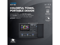 <b>BOSS GX-10 Pedaleira Multi-Efeitos USB para Guitarra e Baixo BEST-SELLER visor a cores sensivel ao toque</b>