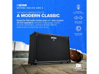 <b>BOSS KATANA 100 212 GEN 3 Combo Guitarra Elétrica 100W 2x12</b>