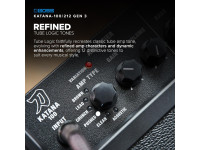 <b>BOSS KATANA 100 212 GEN 3 Combo Guitarra Elétrica 100W 2x12</b>
