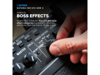 <b>BOSS KATANA 100 212 GEN 3 Combo Guitarra Elétrica 100W 2x12</b>
