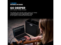 <b>BOSS KATANA 210 BASS Combo de Baixo Profissional Classe AB 300 Watts</b>