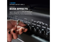 <b>BOSS KATANA ARTIST GEN 3 Combo de Modulação Profissional 100 Watts topo de gama</b>