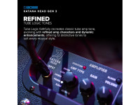 <b>BOSS KATANA HEAD GEN 3 Cabeça 100W coluna 5-polegadas incorporada</b>