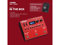 <b>BOSS RC-500 looper 2 pistas guitarra eletrica voz vocalista beatbox computador gravador audio BEST-SELLER</b>