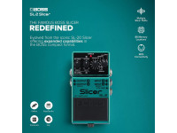 <b>BOSS SL-2 Pedal SLICER Patterns Audio Ritmos para Guitarra Elétrica e Baixo BEST-SELLER</b>