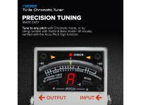 <b>BOSS TU-3S Pedal Afinador Cromático Guitarra Baixo Contrabaixo visor LED BEST-SELLER</b>
