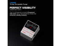 <b>BOSS TU-3S Pedal Afinador Cromático Guitarra Baixo Contrabaixo visor LED BEST-SELLER</b>