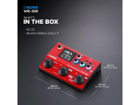<b>BOSS VE-22 VOCAL PERFORMER Processador Voz Profissional entradas e saidas microfone XLR BEST-SELLER</b>