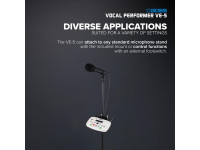 <b>BOSS VE-5 RD Processador de Voz Harmonizer Profissional vermelho</b>