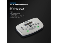 <b>BOSS VE-5 RD Processador de Voz Harmonizer Profissional vermelho</b>