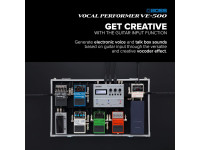 <b>BOSS VE-500 processador voz xlr asio vocoder robot porta usb computador</b>