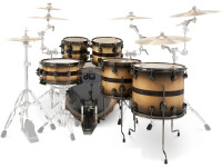 <b>DW Collector's Candy Black Burst Sycamore Ziricote</b> 6-pcs Shell Pack <b>LIMITED EDITION</b>