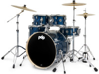 <b>DW PDP MAINSTAGE Twisted Blue Steel KIT BATERIA ACÚSTICA COMPLETA 5-PEÇAS PDMA2215KTTB</b>