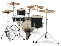 <b>DW PDP NEW YORKER BLACK ONYX SPARKLE Shell Set 4 peças PDNY1604BO</b>