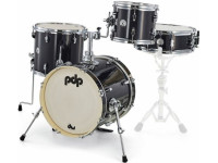 <b>DW PDP NEW YORKER BLACK ONYX SPARKLE Shell Set 4 peças PDNY1604BO</b>
