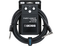 Câble audio pour instrument BOSS BIC-10A-BK BLACK , jack mono, 3 m, Garantia Vitalícia Câble audio pour instrument BOSS BIC-10A-BK BLACK , jack mono, 3 m, Garantia Vitalícia